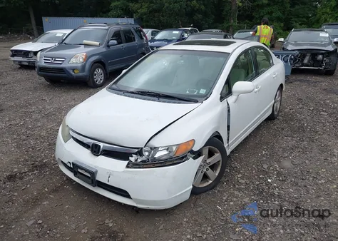 2008 Honda Civic Ex from USA, damaged, VIN 2HGFA16818H304358